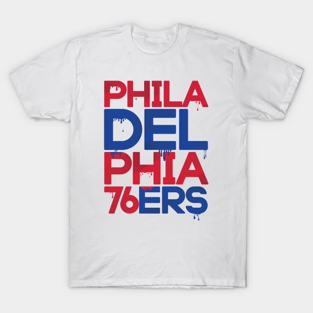 Philadelphia 76ers T-Shirt by slawisa